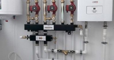 Начало монтажа электро котел СКАТ Protherm